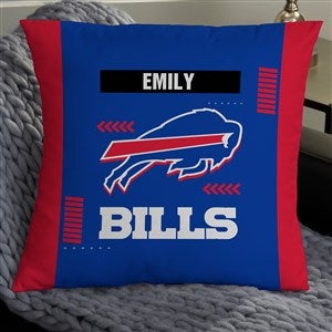 NFL Buffalo Bills Classic Personalized 18 Throw Pillow