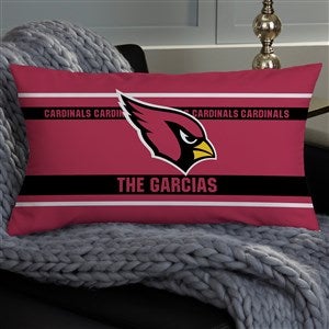 NFL Arizona Cardinals Classic Personalized Lumbar Throw Pillow