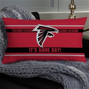 NFL Atlanta Falcons Classic Personalized Lumbar Throw Pillow