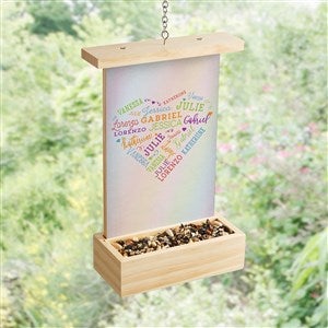 Close to Her Heart Personalized Bird Feeder