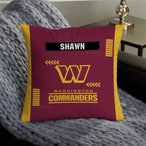 NFL Washington Commanders Football Team Classic Personalized 14 Throw Pillow