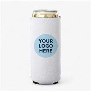 Personalized Logo Slim Can Cooler  - 46618