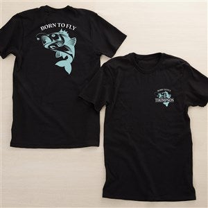 Fly Fishing Personalized Hanes� Adult ComfortWash? T-Shirt