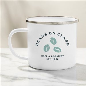 Personal Logo Enamel Mug 18 oz  - 46729