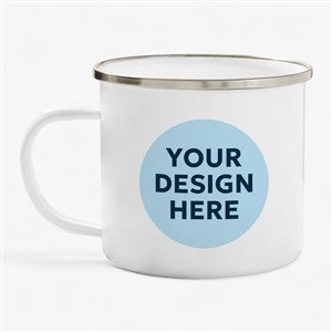 Personal Logo Enamel Mug 18 oz  - 46729
