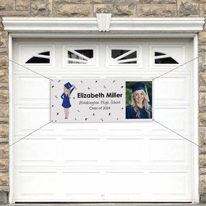 Graduation Girl philoSophie's Personalized Graduation Photo Banner - Medium