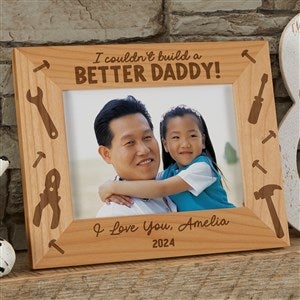 Couldn't Build A Better Dad Personalized Frame- 5 x 7