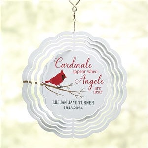 Cardinal Memorial Personalized Wind Spinner
