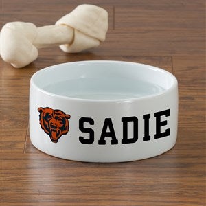NFL Chicago Bears Personalized Dog Bowl- Small