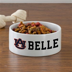 NCAA Auburn Tigers Personalized Dog Bowl- Large