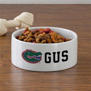 NCAA Florida Gators Personalized Dog Bowl- Large