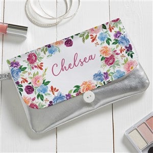 Forever Floral Personalized Wristlet - 47269