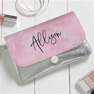 Pastel Watercolor Name Personalized Wristlet  - 47276