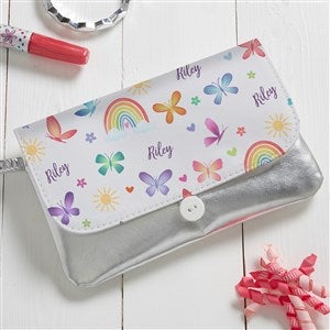 Watercolor Brights Personalized Wristlet - 47280
