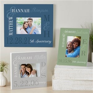 Eternal Love Personalized Anniversary Picture Frame - 47322