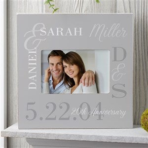 Eternal Love Personalized Anniversary Box Frame - 4x6 - Horizontal