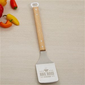 BBQ Boss Personalized Stainless Steel Spatula