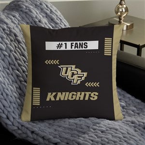 NCAA UCF Knights Classic Personalized 14 Throw Pillow
