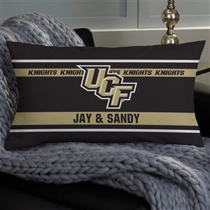 NCAA UCF Knights Classic Personalized Lumbar Throw Pillow