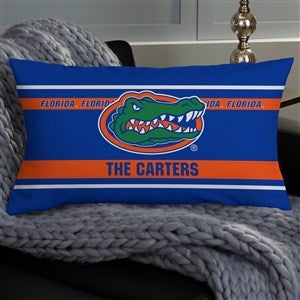 NCAA Florida Gators Classic Personalized Lumbar Throw Pillow
