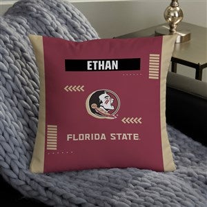NCAA FSU Seminoles Classic Personalized 14 Throw Pillow