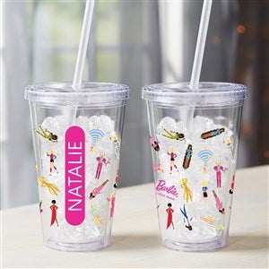 Barbie™ Heritage Collection Personalized 17 oz. Insulated Acrylic Tumbler  - 47383