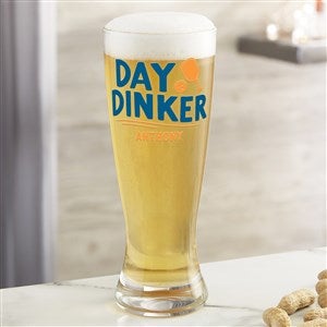 Pickleball Personalized 20oz. Pilsner Glass