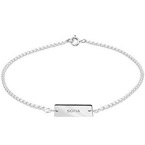 Personalized Dainty Name Anklet  - 47522D