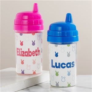 Easter Bunny Personalized Toddler Sippy Cup - 47594