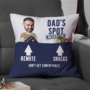 His Spot Photo Personalized Pocket Pillow - Small