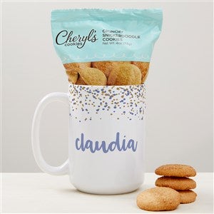 Sparkling Name Personalized Coffee Mug with Cheryl's Cookies - 47616