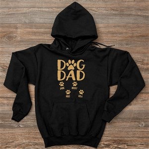 Dog Dad Personalized Hanes® Adult Hooded Sweatshirt