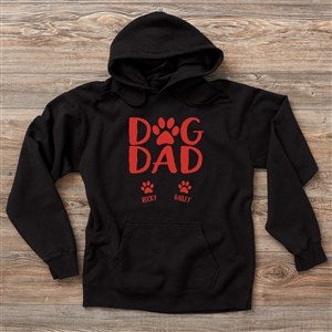 Dog Dad Personalized Hanes® Adult ComfortWash? Hoodie