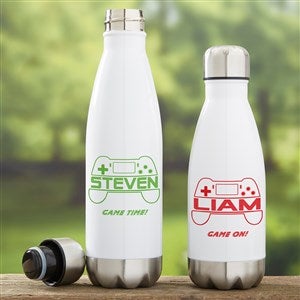 Neon Gaming Personalized Insulated Water Bottle - 48098