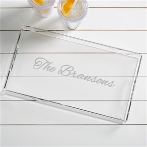 Classic Celebrations Personalized Acrylic Serving Tray