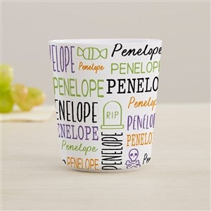 Halloween Repeating Name Personalized Kids Cup