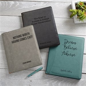 Office Expressions Personalized Full Pad Portfolios - 48247