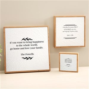 Write Your Own Personalized Pulp Paper Wall Decor - 48352