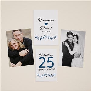 Years Of Love Personalized Set of 4 Replacement Panels