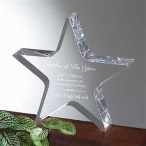 Personalized Logo Star Education Award - 48547