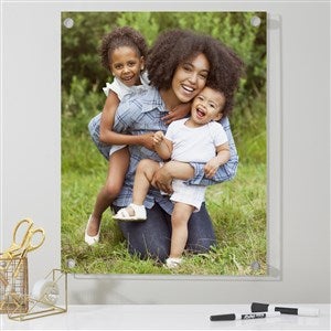 Picture It! Personalized Clear Acrylic Photo Wall Art - Vertical