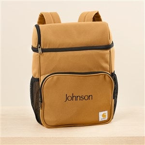 Carhartt® Embroidered 20 Can Backpack Cooler-Brown