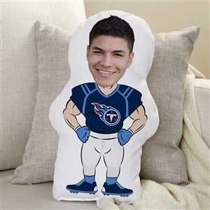 Tennessee Titans Personalized Photo Football Character Pillow