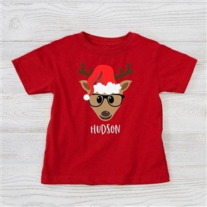Build Your Own Reindeer Personalized Toddler Christmas T-Shirt