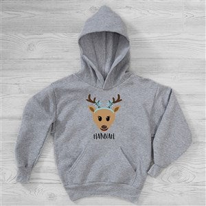 Build Your Own Reindeer Personalized Kids Christmas Sweatshirt
