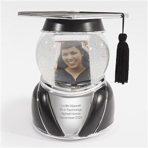 Graduation Cap Snow Globe