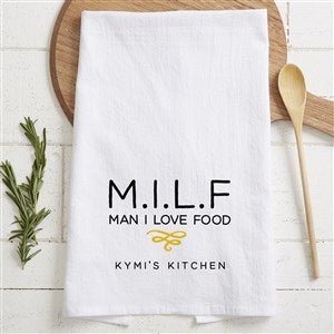 MILF Personalized Tea Towel - Man I Love Food - 48873