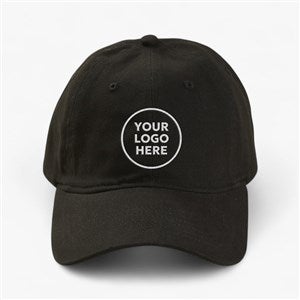 Personalized Logo Baseball Cap - Black - 49160
