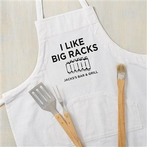 I Like Big Racks Personalized Apron