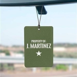 Authentic Personalized Car Air Freshener